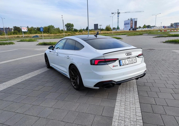 Audi RS5 cena 320000 przebieg: 34150, rok produkcji 2019 z Lublin małe 56